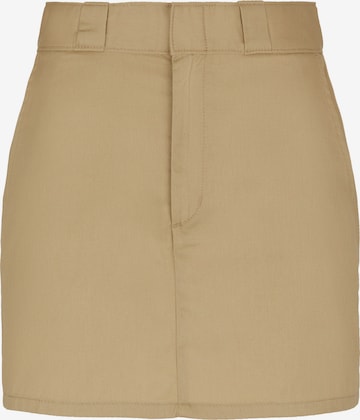 DICKIES Nederdel i beige: forside