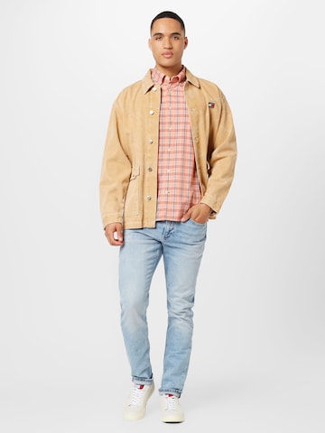 oranžinė TOMMY HILFIGER Standartinis modelis Marškiniai
