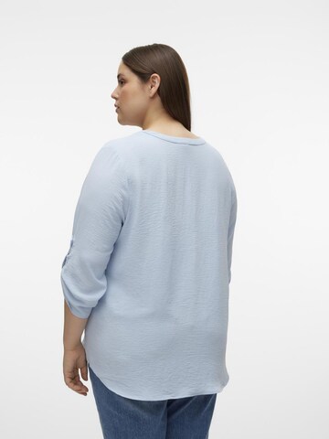 Vero Moda Curve Blouse in Blauw