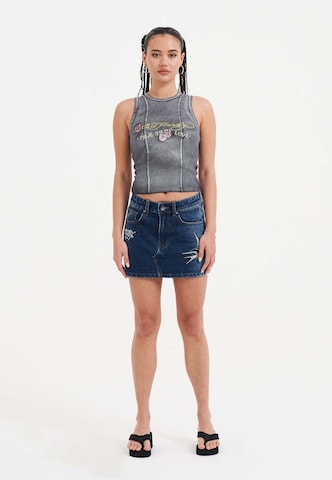 Ed Hardy Top - szürke