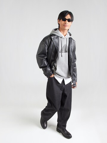 pilka Karl Lagerfeld Megztinis be užsegimo