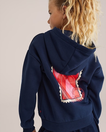 WE Fashion Mikina – modrá: přední strana