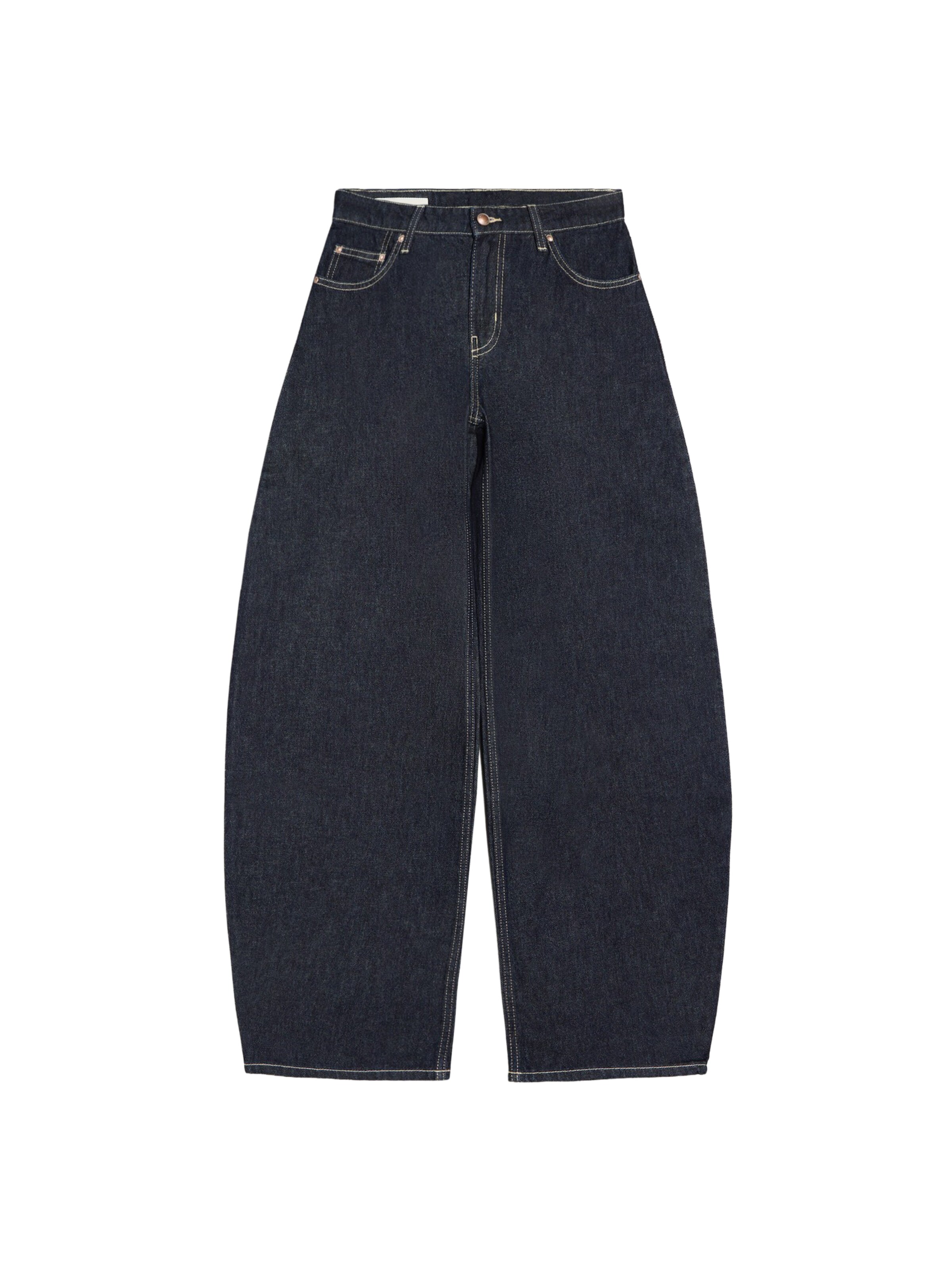 Baggy Jeans di Bershka in blu: frontale
