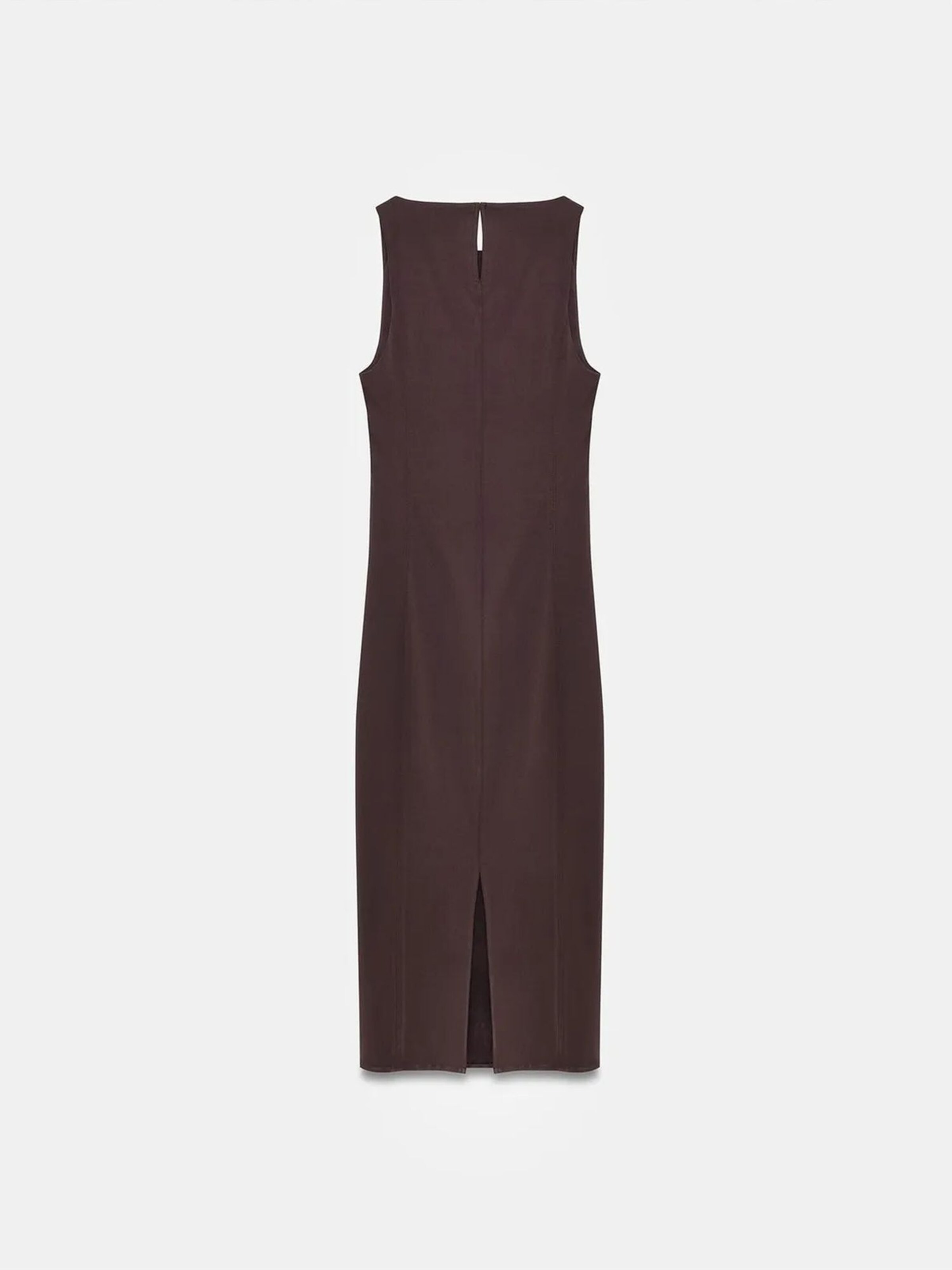 Dilvin Dress in Brown
