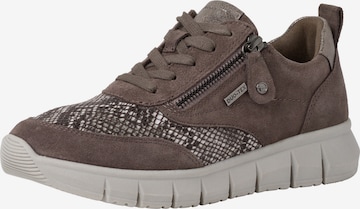 TAMARIS Lace-Up Shoes in Grey: front