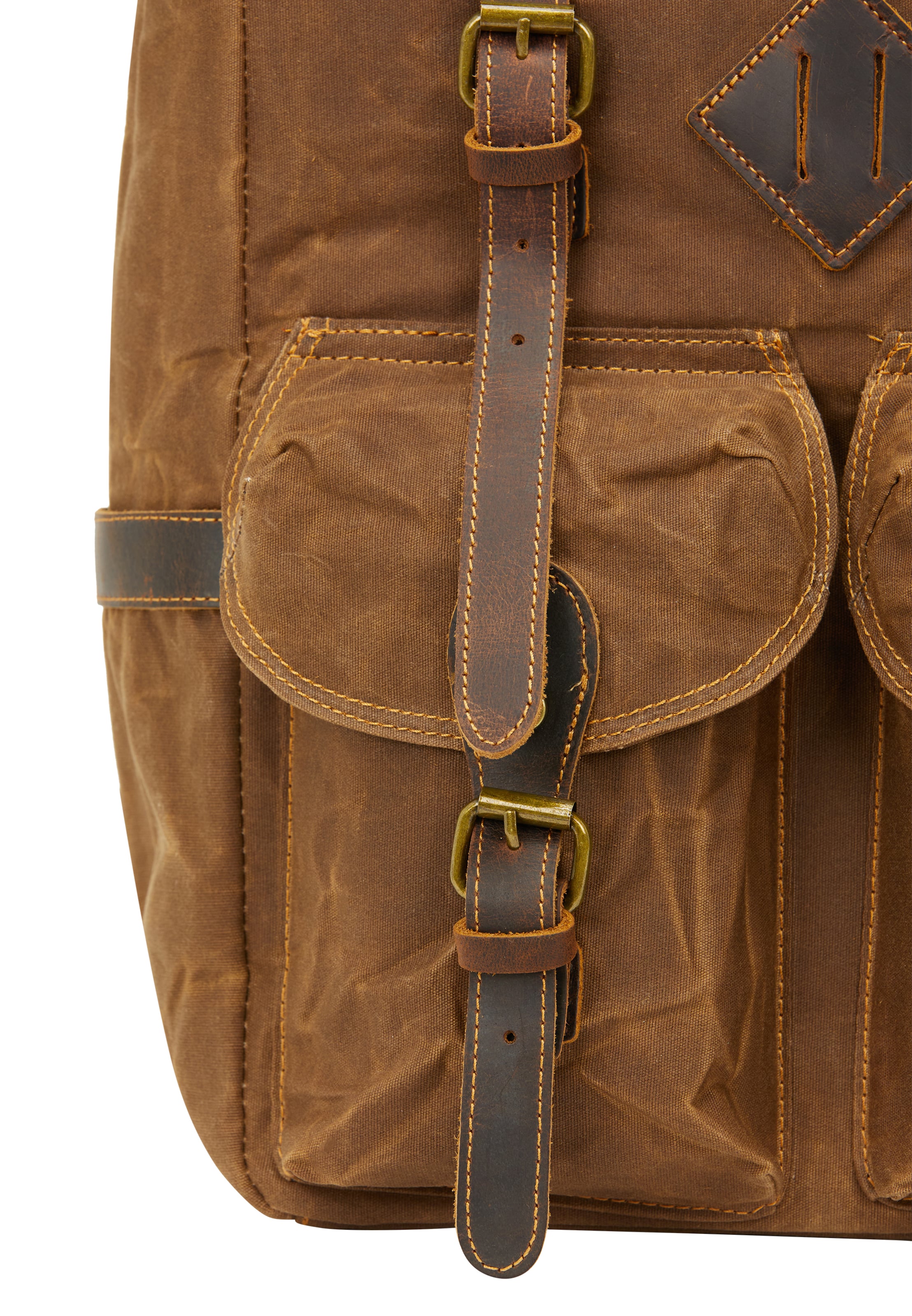 DreiMaster Vintage - Mochila en marrón