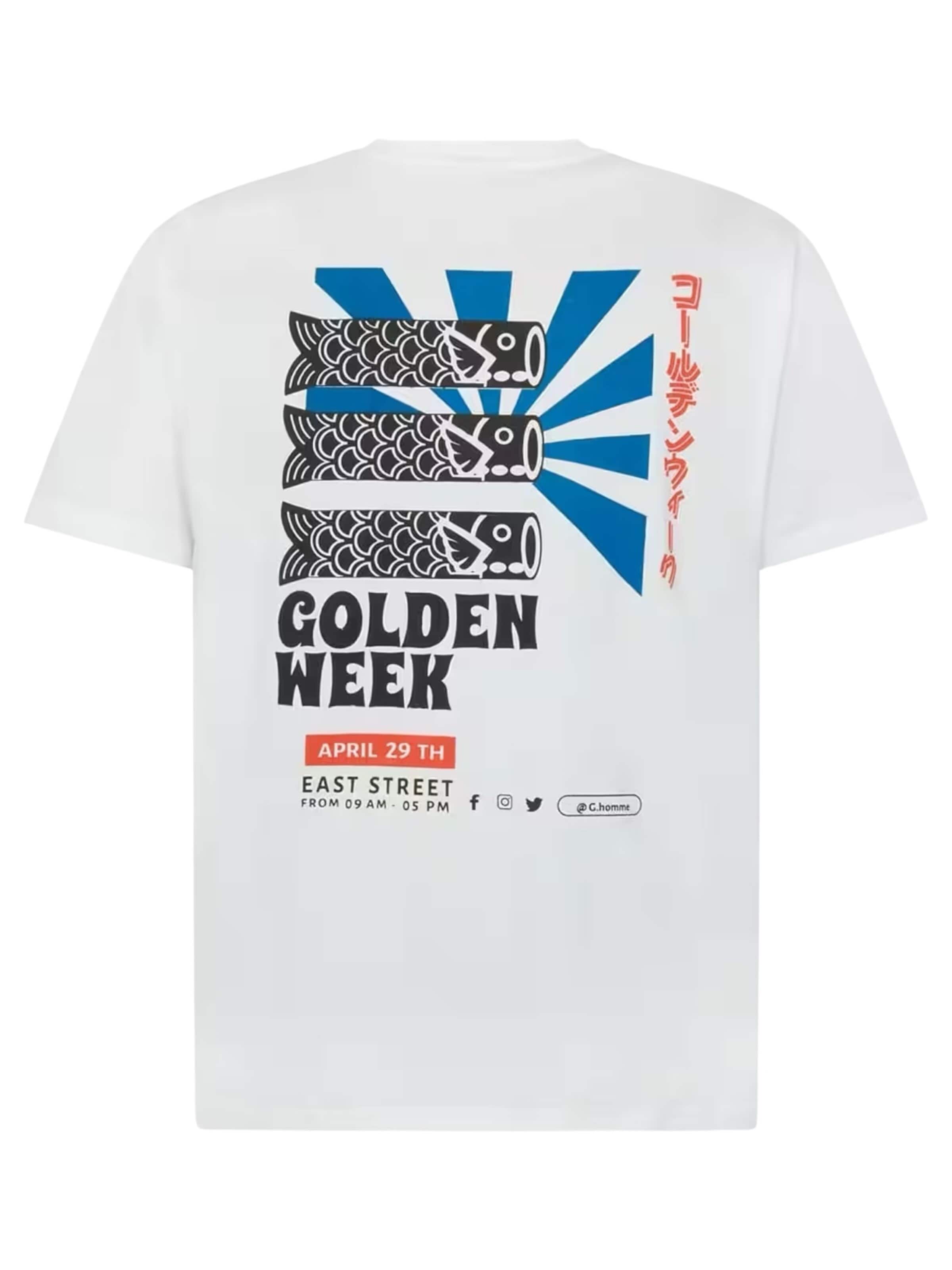 GRUNT Shirt 'Dang' in White