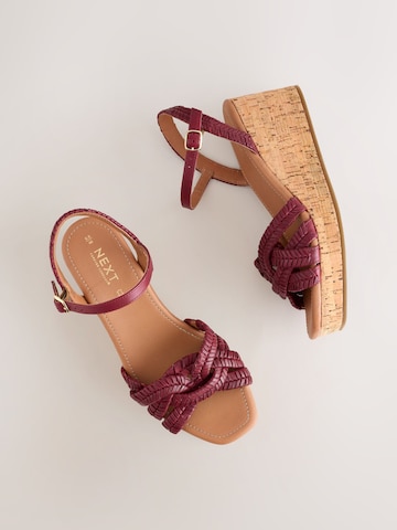 Next Sandaal 'Forever Comfort' in Rood