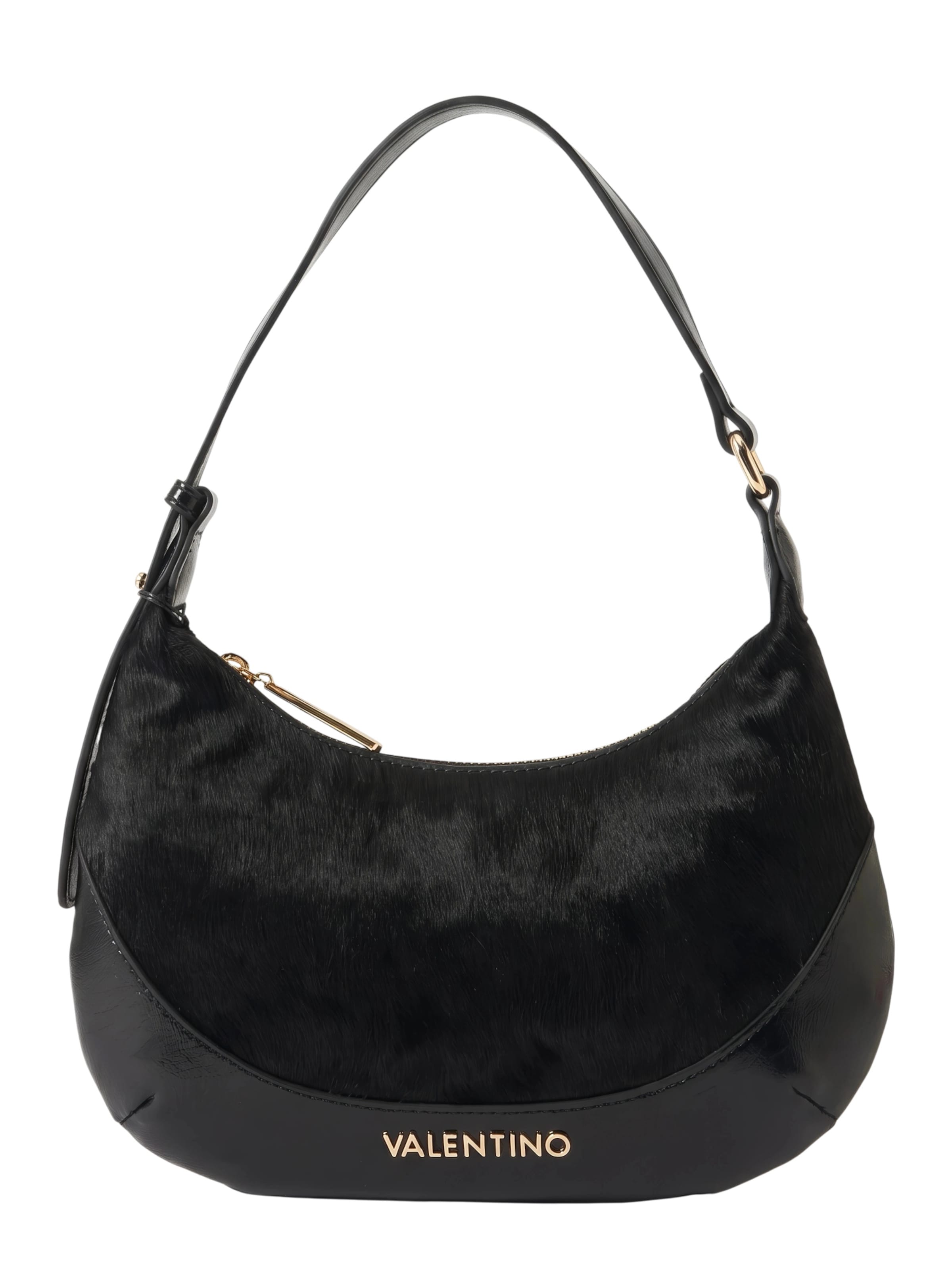 VALENTINO - Bolso de hombro 'APOLLINE' en negro: frente
