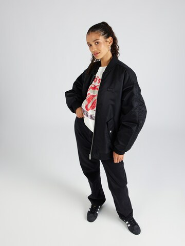 Cotton On - Camisa oversized 'Rolling stones' em branco