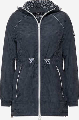 CECIL Between-Season Jacket in Blue: front