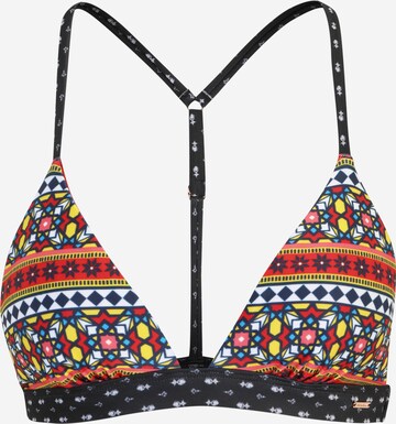 Superdry Triangle Bikini Top in Mixed colors: front