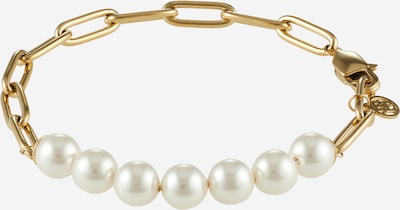 TOMMY HILFIGER Bracelet en or / blanc perle, Vue avec produit