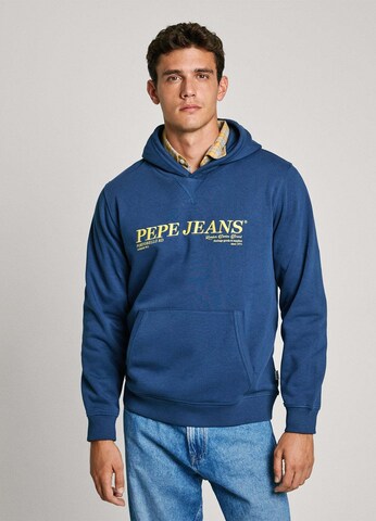 Sweat-shirt 'Dylan' Pepe Jeans en bleu : devant