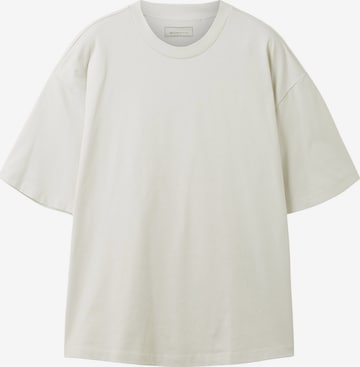 T-Shirt TOM TAILOR DENIM en beige : devant