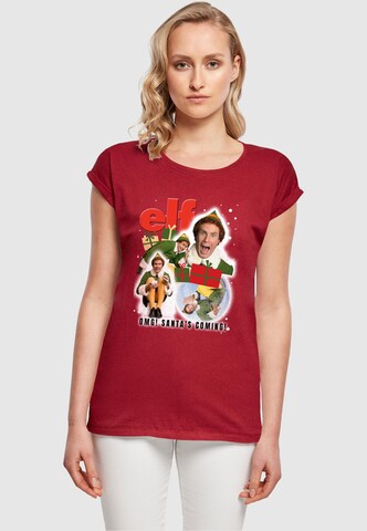 ABSOLUTE CULT Shirt 'Elf - Collage' in Gemengde kleuren: voorkant