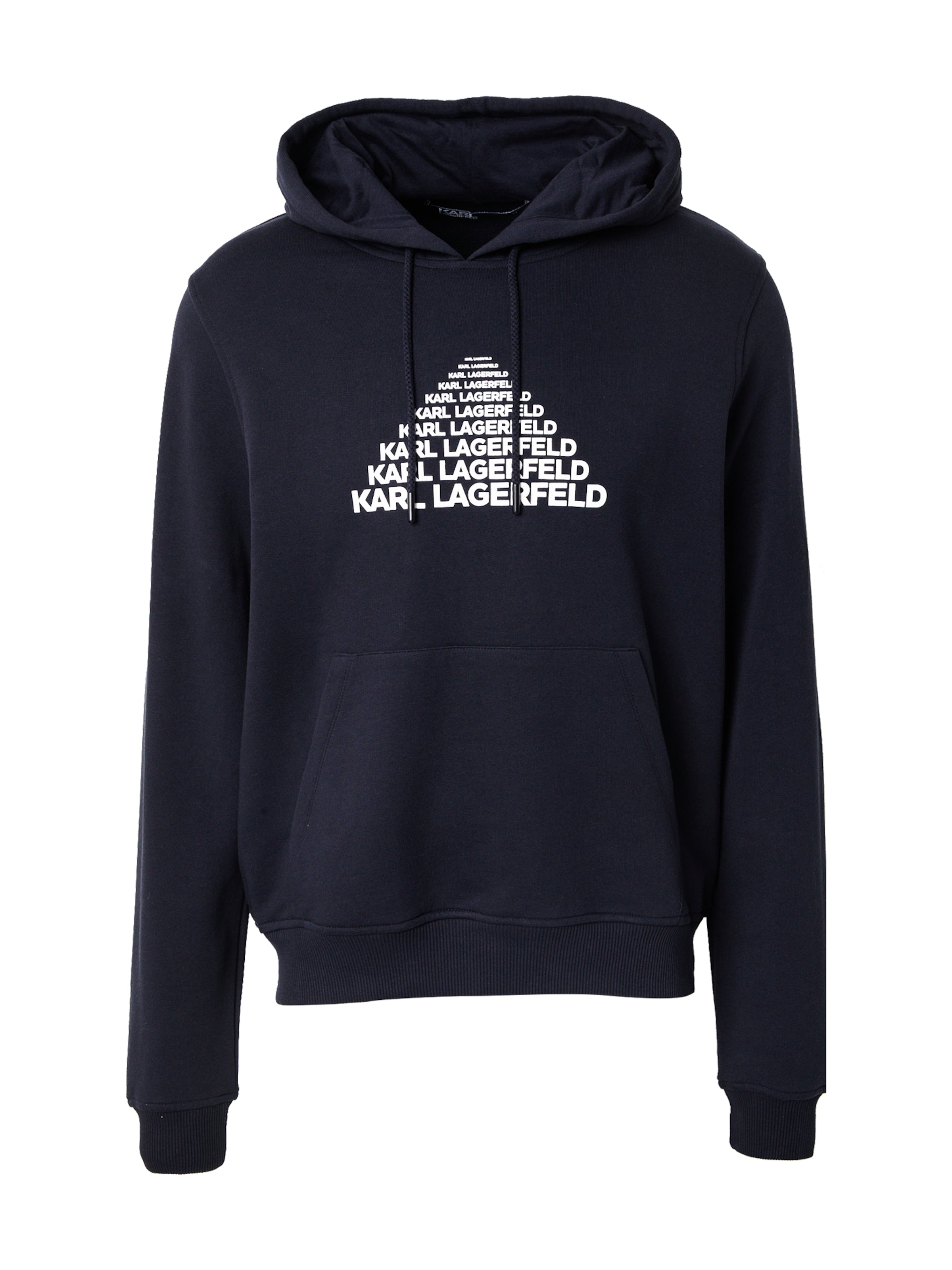 Karl Lagerfeld Sweatshirt i blå: framsida