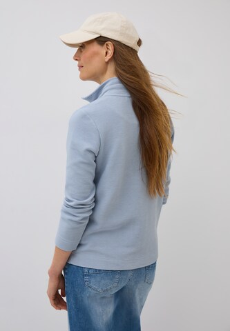 CECIL Zip-Up Hoodie in Blue