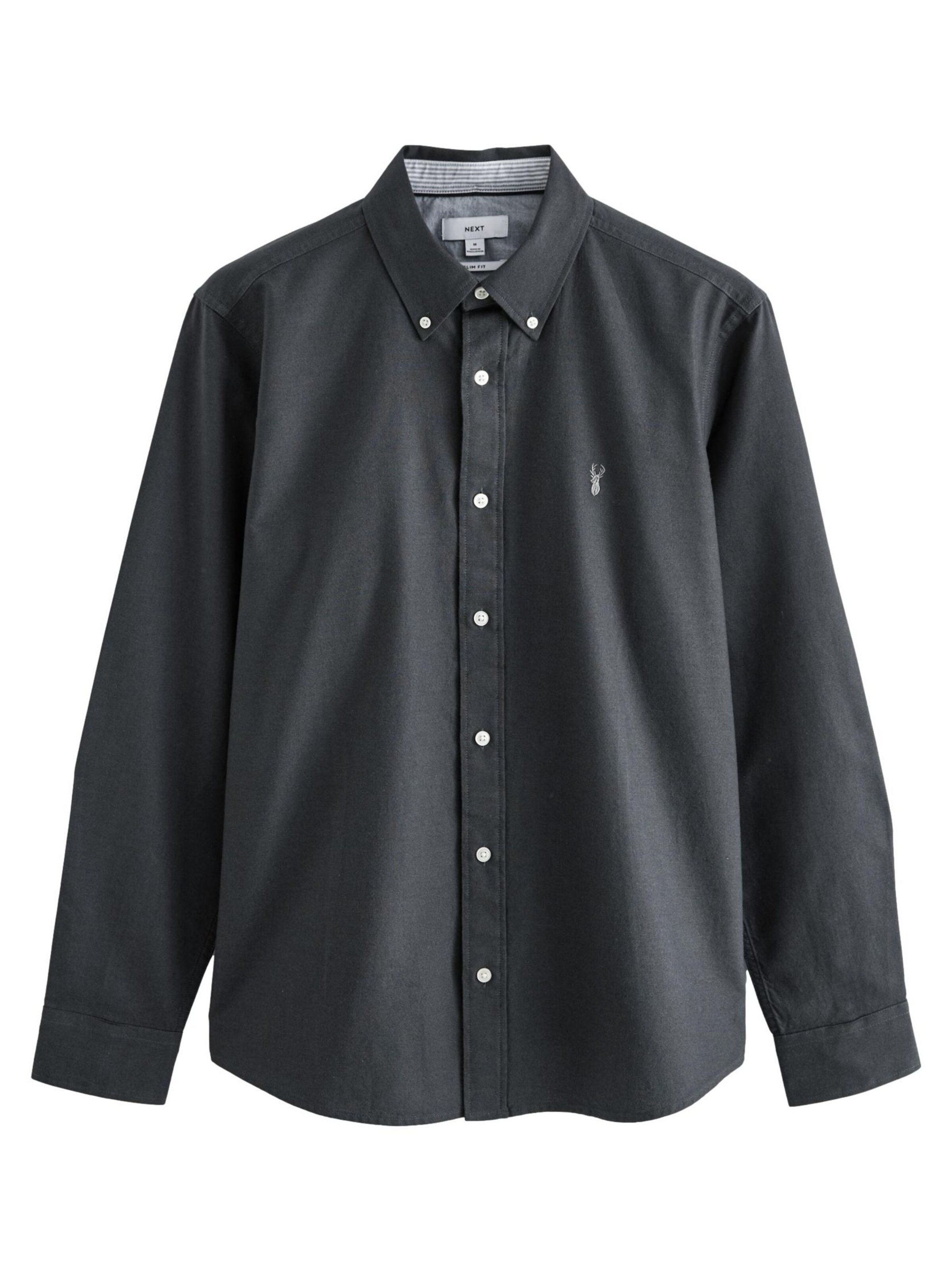 Next Úzky strih Košeľa - Sivá: predná strana