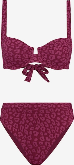 Shiwi Bikini 'DAISY' in lila / himbeer, Produktansicht