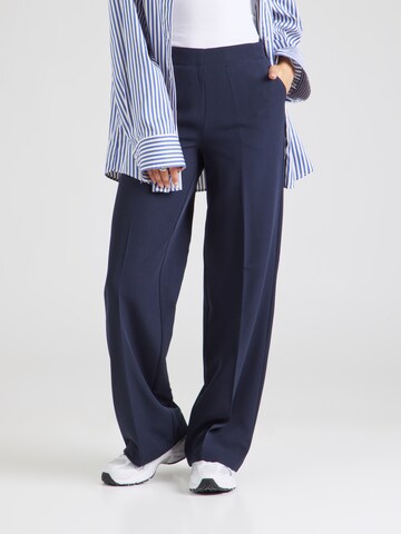 Wide Leg Pantalon à plis 'Nelli' modström en bleu : devant