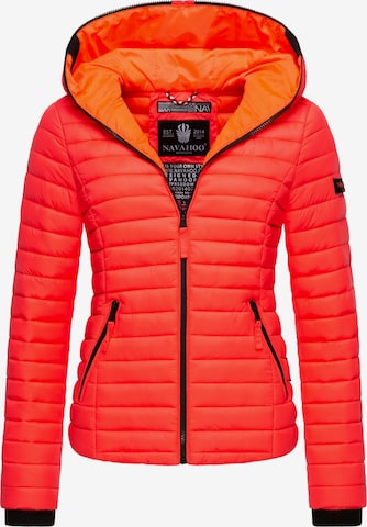 NAVAHOO Between-Season Jacket 'Kimuk' in Orange: front