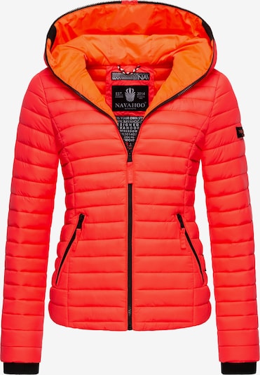 NAVAHOO Between-season jacket 'Kimuk' in Neon orange / Black, Item view