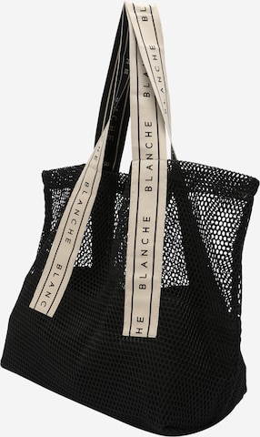 Blanche Shopper in Black: front