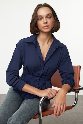 Trendyol Bluse i blå: forside