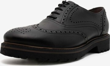 Nero Giardini Lace-Up Shoes in Black: front