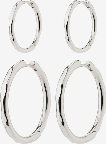 Pilgrim Earrings 'EVE' in Silver: front
