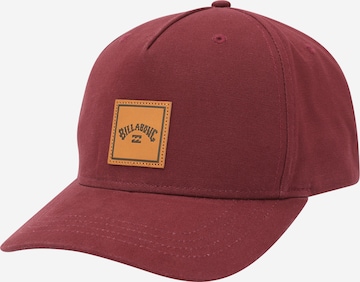 Casquette BILLABONG en rouge : devant