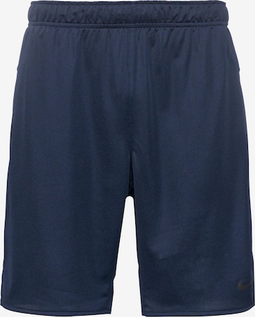 NIKE Workout Pants 'Totality' in Blue: front