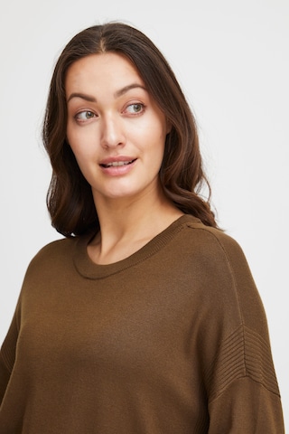 Fransa Sweater in Brown