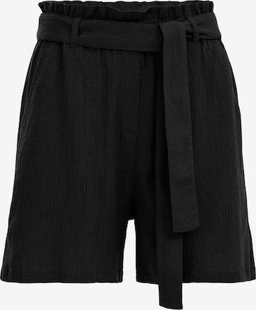 Loosefit Pantalon WE Fashion en noir : devant