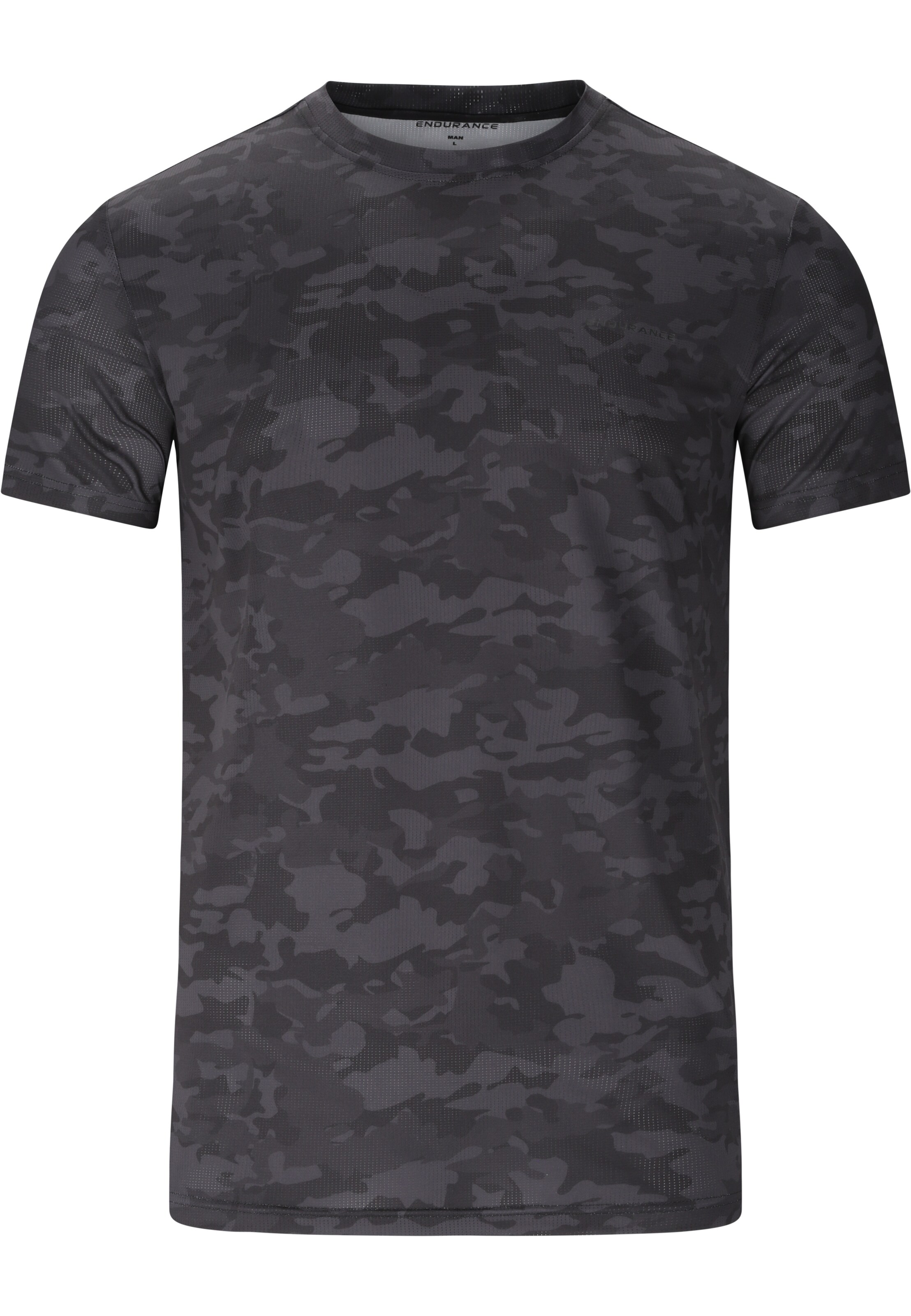 ENDURANCE Performance shirt 'Genen' in Black: front