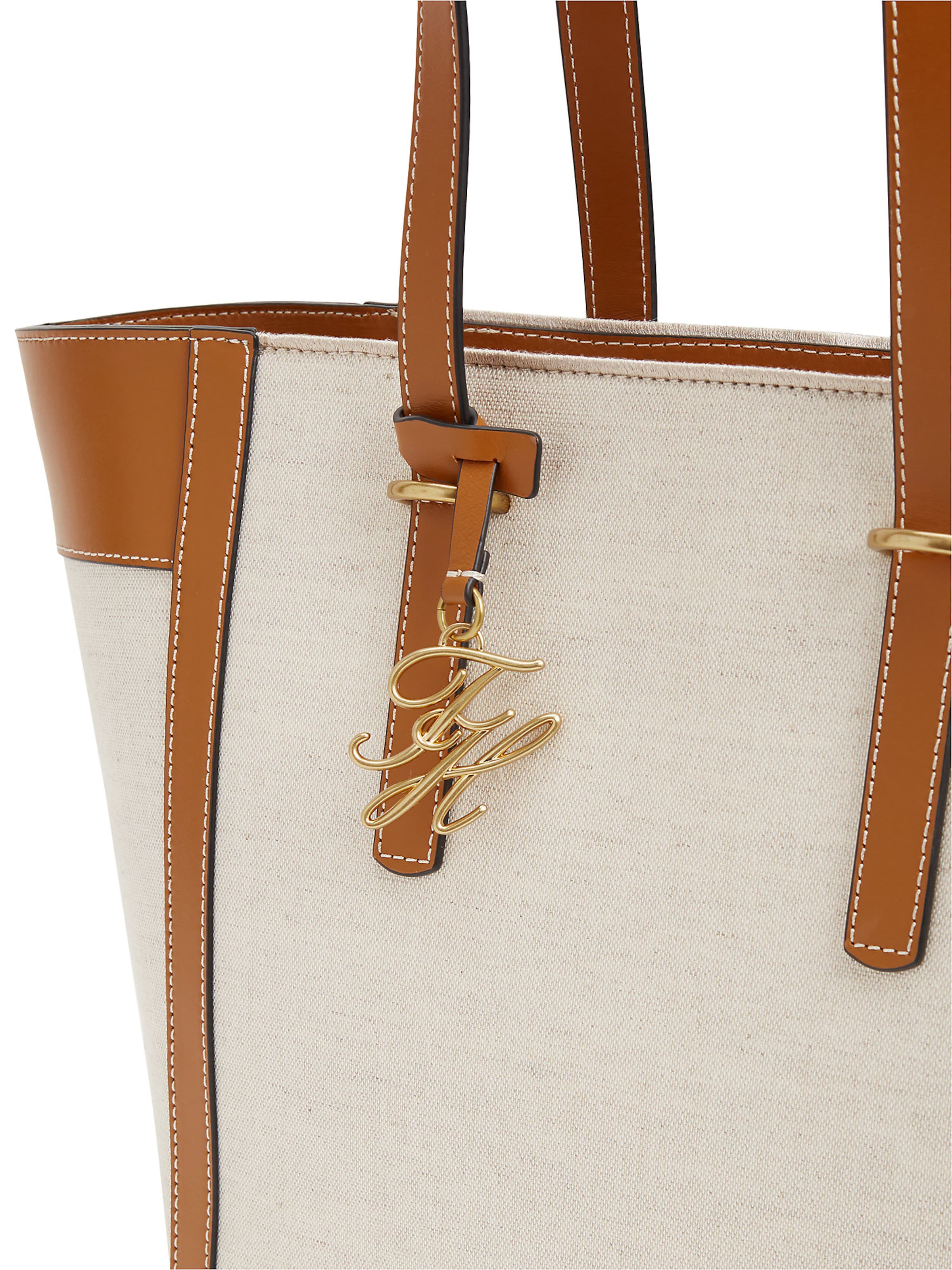 TOMMY HILFIGER Shopper in Beige