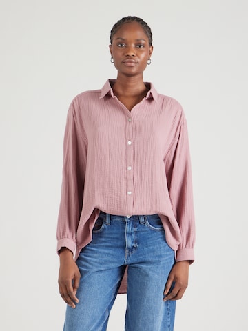 Camicia da donna di Sublevel in rosa: frontale