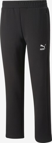 Pantalon 'T7' PUMA en noir : devant