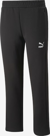 PUMA Pants 'T7' in Black: front