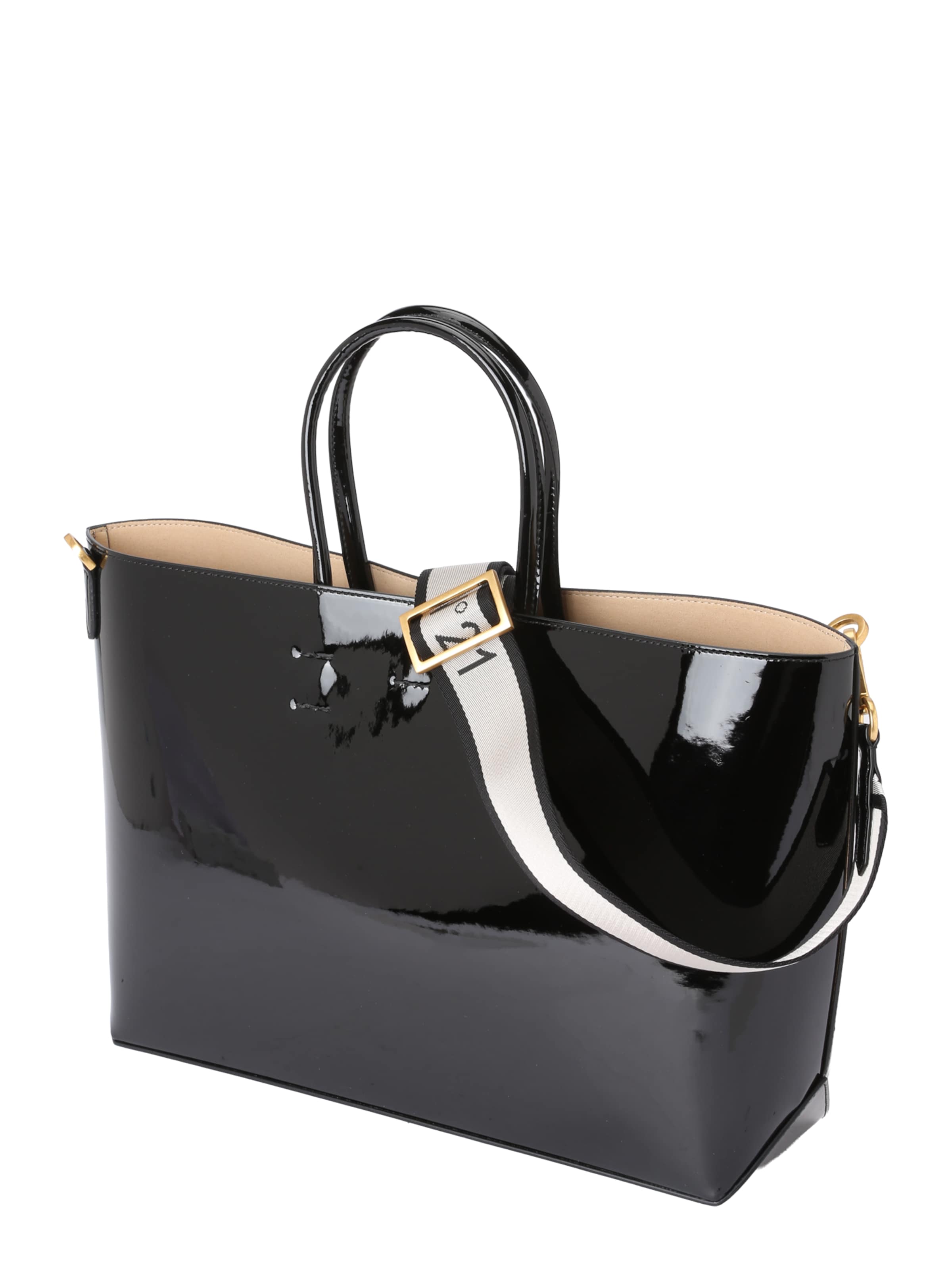 N°21 Shopper in Schwarz: Vorderseite