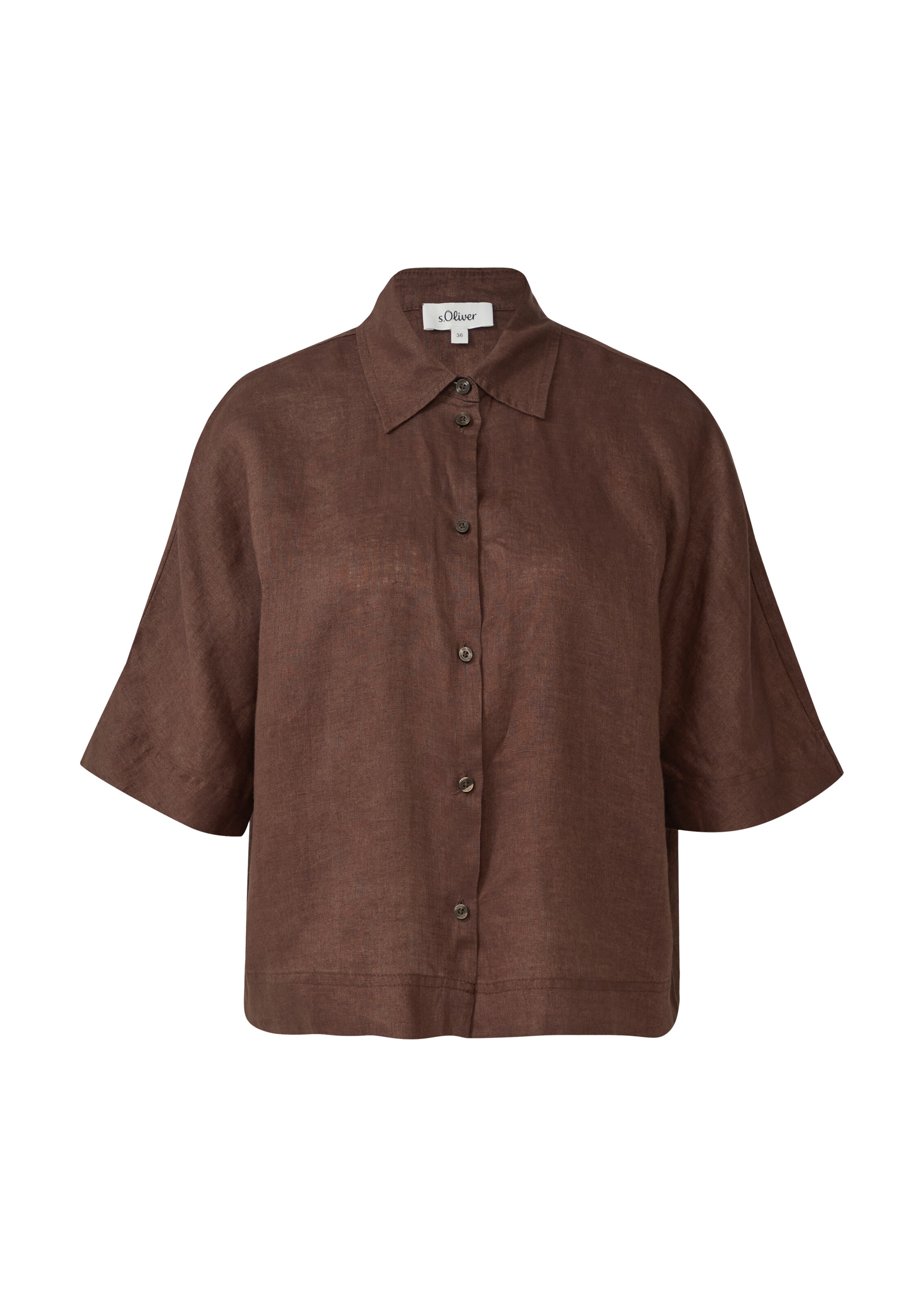 brūns s.Oliver Blūze: no priekšpuses