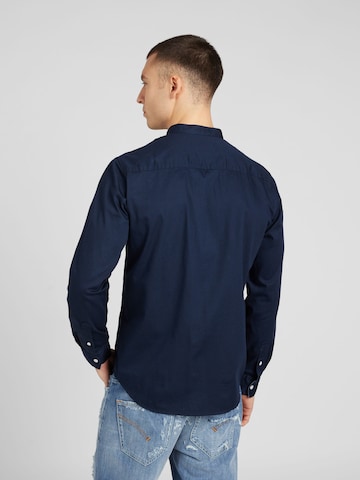 Slim fit Camicia di TOM TAILOR in blu