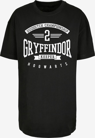 T-shirt 'Harry Potter Gryffindor Keeper' F4NT4STIC en noir : devant