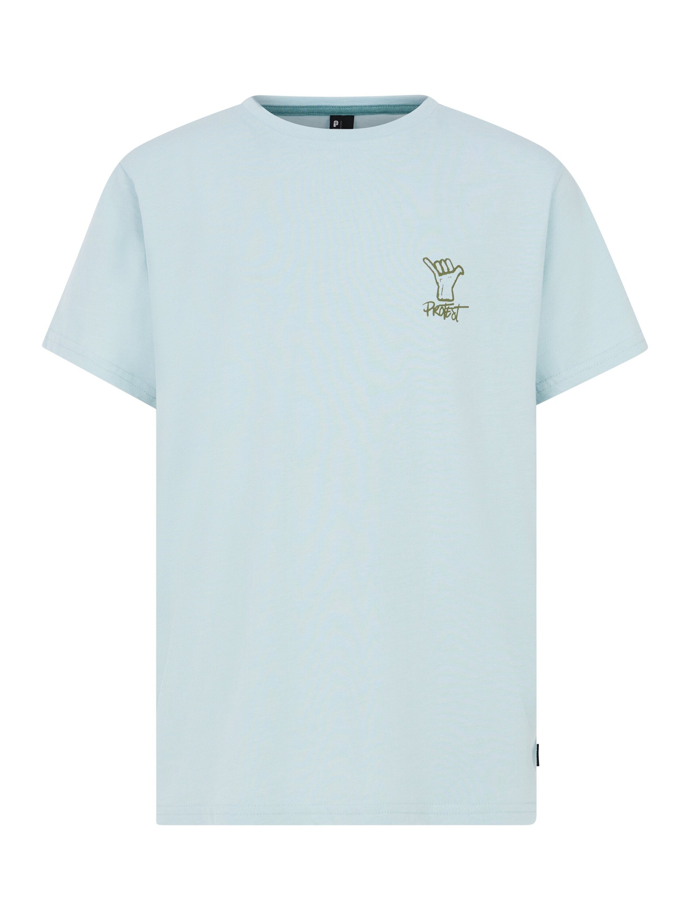 PROTEST Shirt 'PRTKevan JR' in Green: front