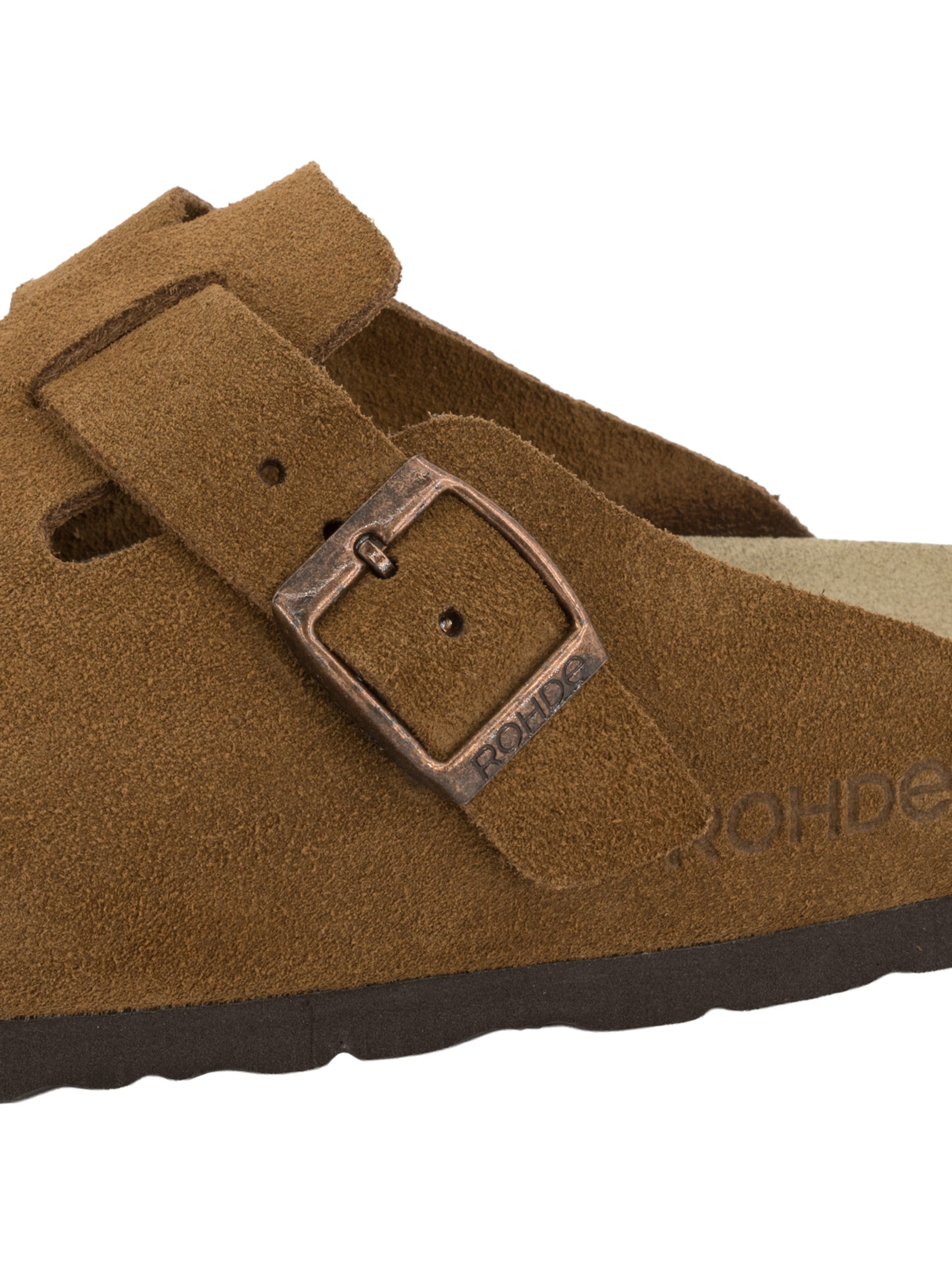 ROHDE Clogs 'Alba'‌‌‌‌‌‌‌‌ in Braun