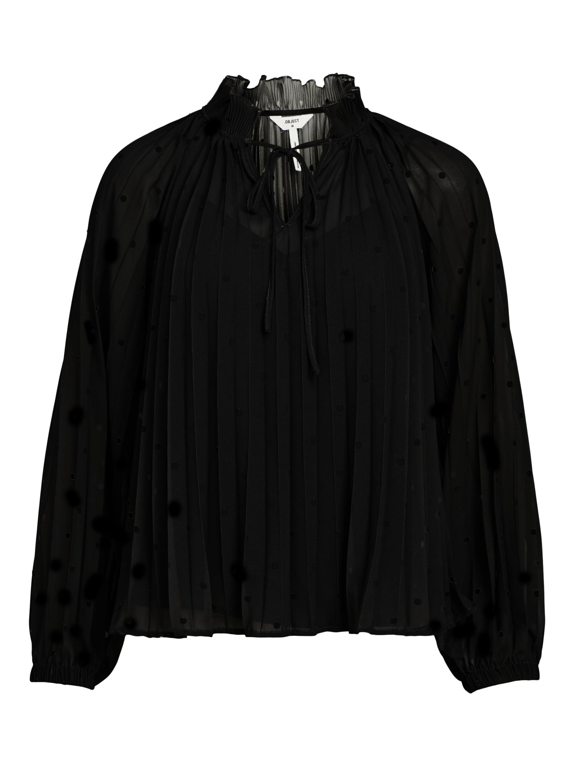 OBJECT Blouse 'Brink' in Black: front