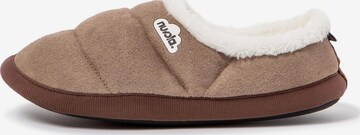 Pantoufle 'Classic Velvet' Nuvola. en gris : devant