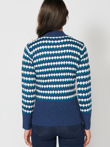 Pull-over KOROSHI en bleu