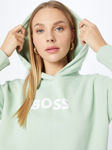 BOSS - Sweatshirt 'Edelight' em verde